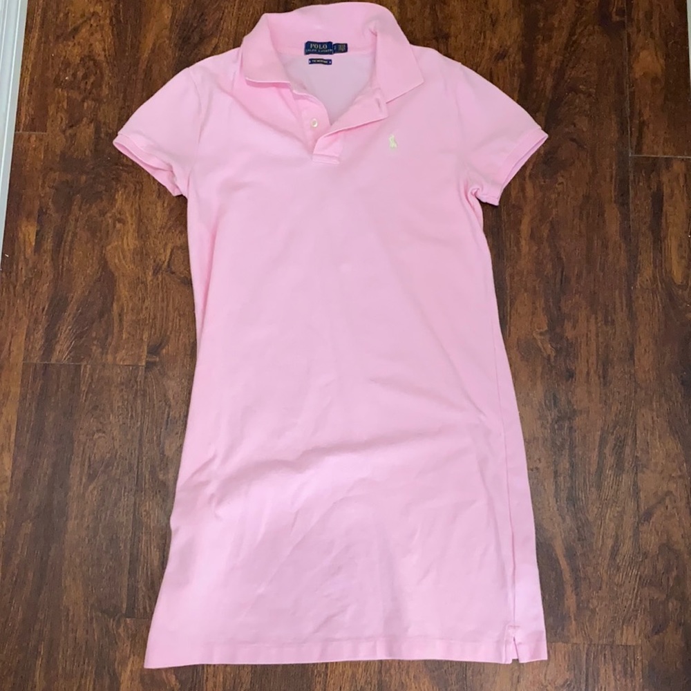 2 women’s size small polo style dresses